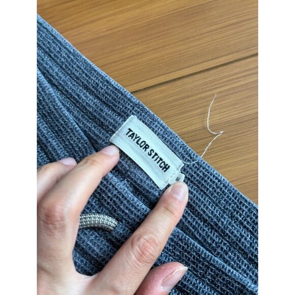 Taylor Stitch Blue Joggers - Picture 4 of 9